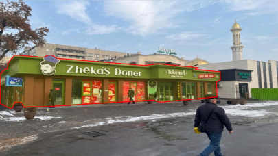 Здание «Zheka's doner» и «Salam bro» снесли в Алматы
