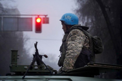 Из снаряжения ООН использовали только каски — постпредство Казахстана