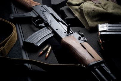 Тайник с оружием был найден на границе с Кыргызстаном