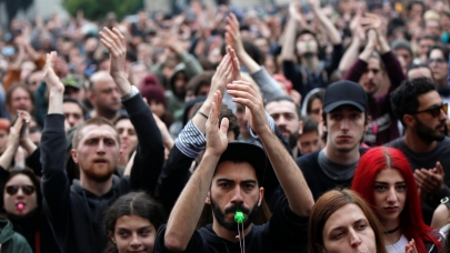 Из-за отказа Евросоюза прошла акция протеста в Тбилиси