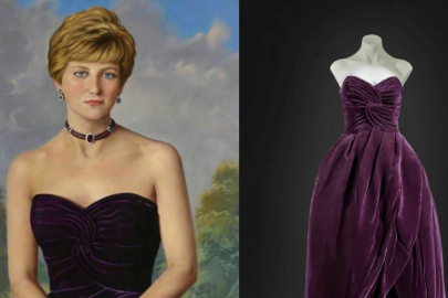 Платье принцессы Дианы продано за рекордную сумму на Sotheby's