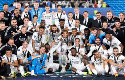 Испанский «Реал» завоевал Суперкубок УЕФА