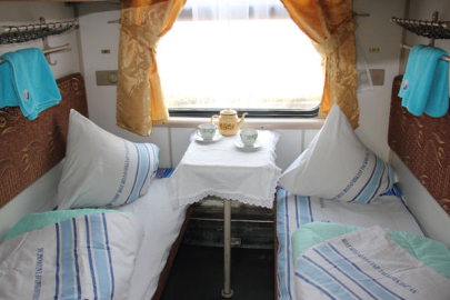 Современные вагоны появились на маршруте Актобе — Мангистау