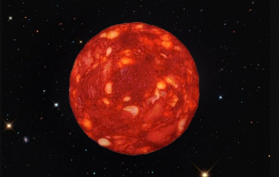Колбасу за изображение звезды выдавал физик из Франции