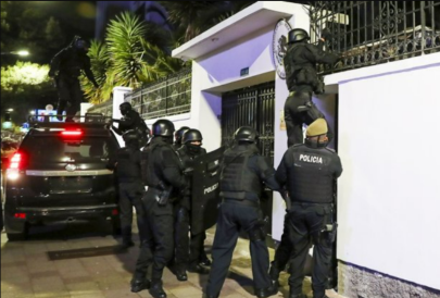 Власти Эквадора задержали экс-президента, укрывавшегося в посольстве Мексики
