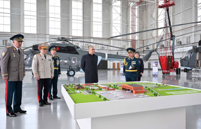 Авиабазу Национальной гвардии открыли в Астане.
